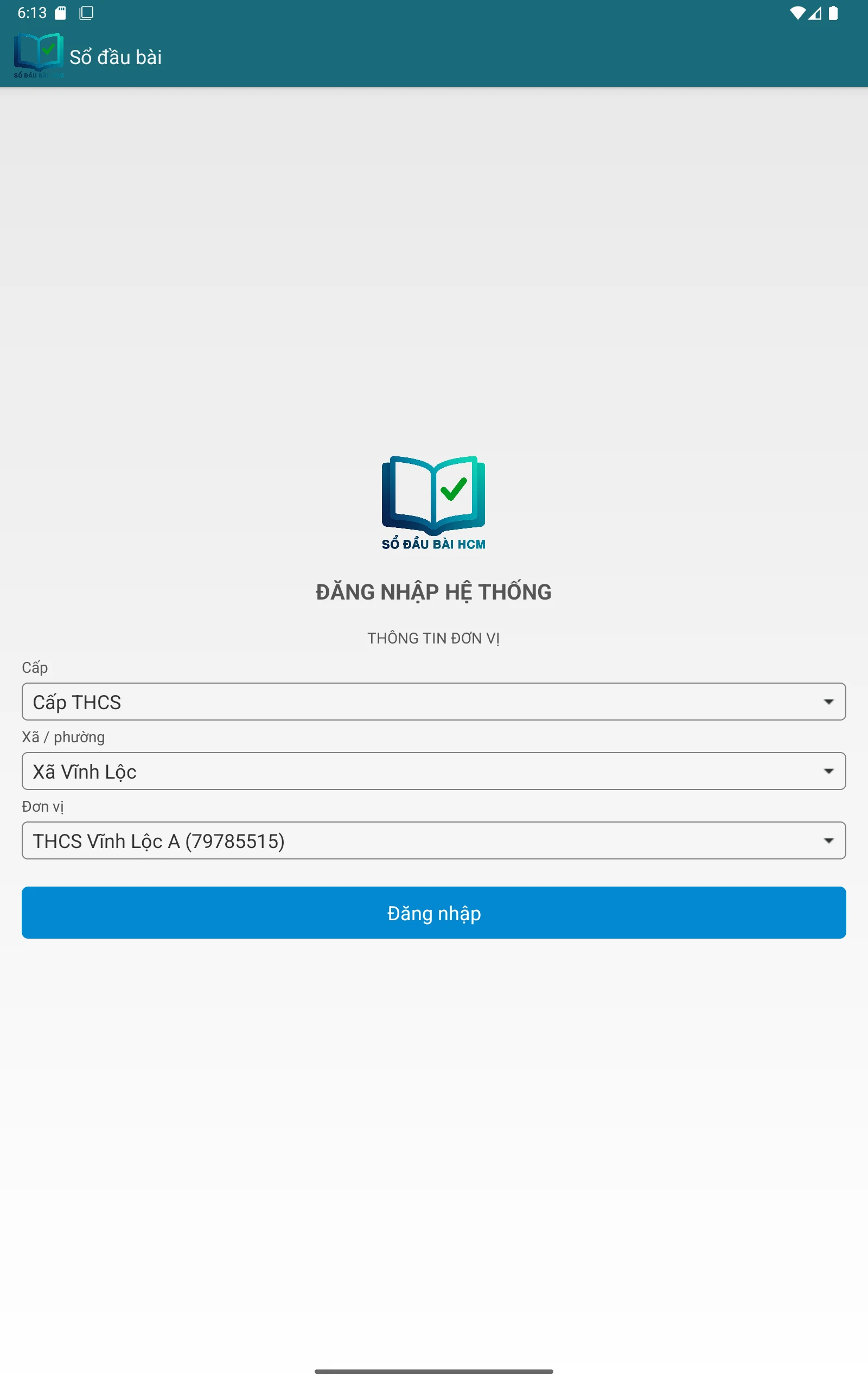 SoDauBaiHCM screenshot